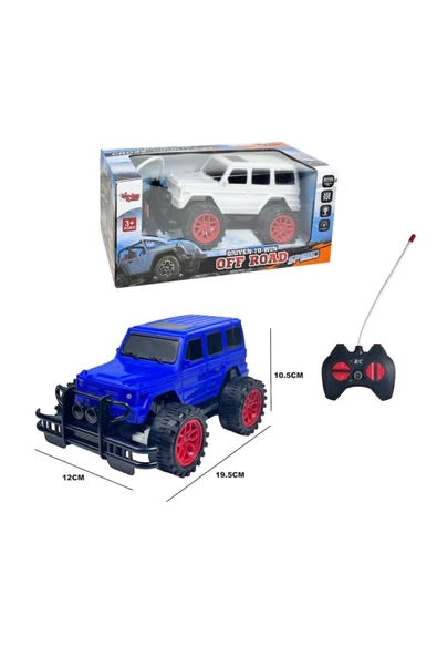 OYUNCAK STORE Uzaktan Kumandalı Işıklı Off Road Jeep Cross Country 1:20 Ölçekli