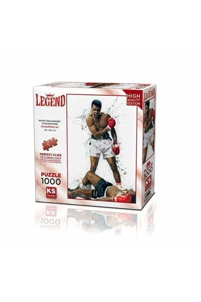 OYUNCAK STORE Puzzle 1000 Parça Legend World Heavyweight Championship Muhammed Ali Yapboz