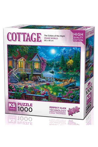 OYUNCAK STORE 1000 Parça Gecenin Renkleri Yapboz - The Colors of the Night 1000 Pcs Puzzle