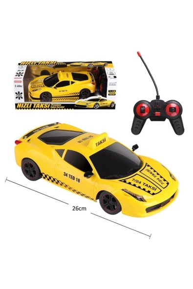 elzdunya Toysan Hızlı Taxi Car Araba 8682091080202
