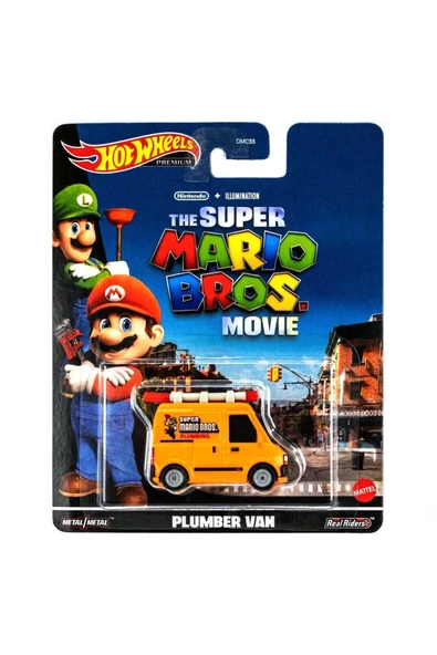 HOT WHEELS Premium Super Mario Bros. Plumber Van