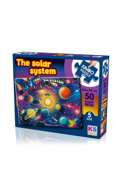 Ks Puzzle Planets Of Solar System Jumbo Puzzle