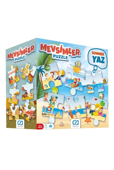 CA Games Mevsimler Yer Puzzle