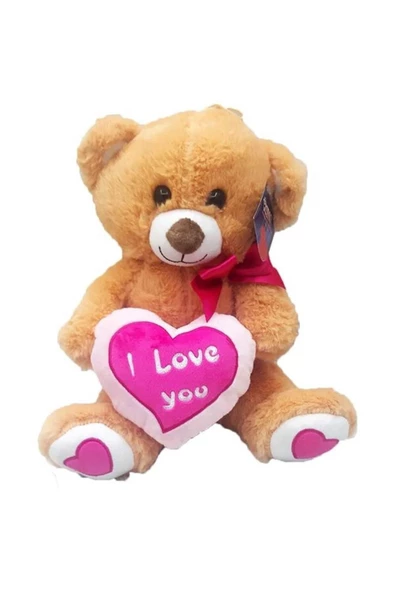OYUNCAK STORE 35 cm Kalp Tutan Ayı Peluş