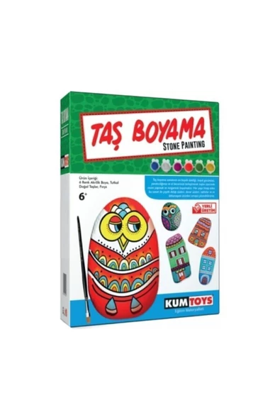 Kumtoys Taş Boyama Etkinlik Seti