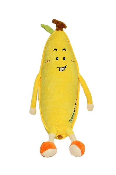 OYUNCAK STORE Banana Muz Peluş Oyuncak Yastık 50 Cm