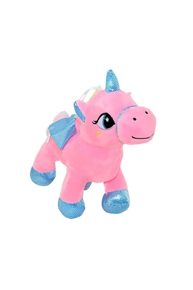 OYUNCAK STORE Unicorn Peluş Kanatlı Pegasus At 20 cm