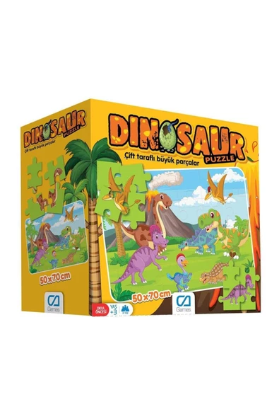 CA Games 5139 Dinazorlar Yer Puzzle -ca Games