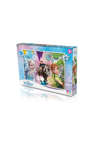 OYUNCAK STORE Frozen 200 Parça Puzzle Yapboz