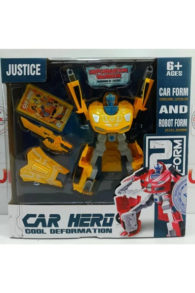 OYUNCAK STORE Dönüşebilen Hero Transformers Robot Araba