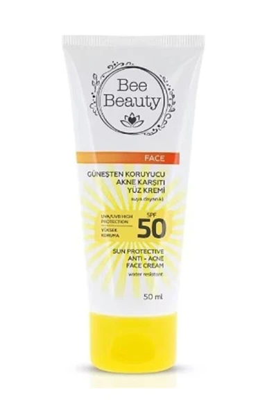 Bee Beauty Güneşten Koruyucu Akne Karşıtı Yüz Kremi 50 Ml