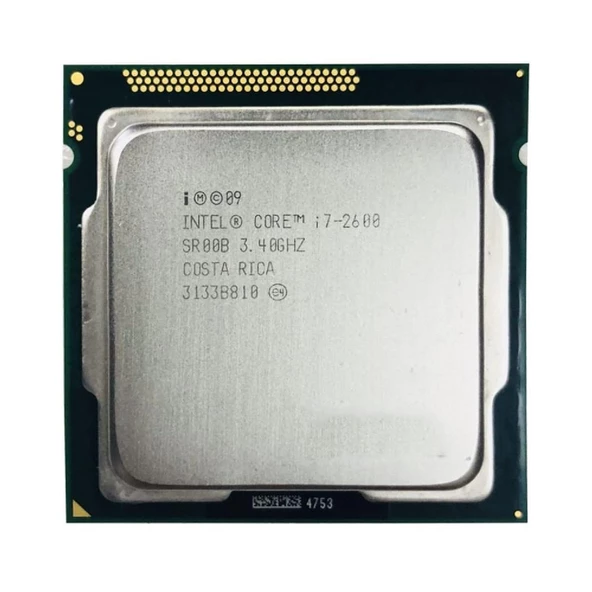 İntel Core i7-2600 Işlemci 8m Önbellek, 3,80 Ghz 1155pin H61 Tray