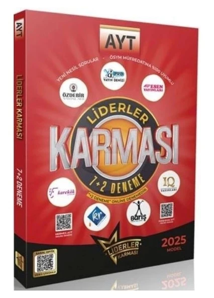 LİDERLER KARMASI AYT 7+2 DENEME SETİ