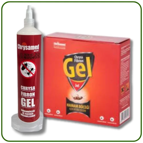Chrysamed Fibron Gel 35 gr Hamam Böceği Karınca Jeli - 4