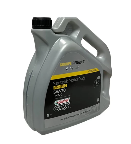 CASTROL GTX5W30-4 MOTOR YAGI 5W30 4 LT RENAULT ONAYLI ( 4 ADET )