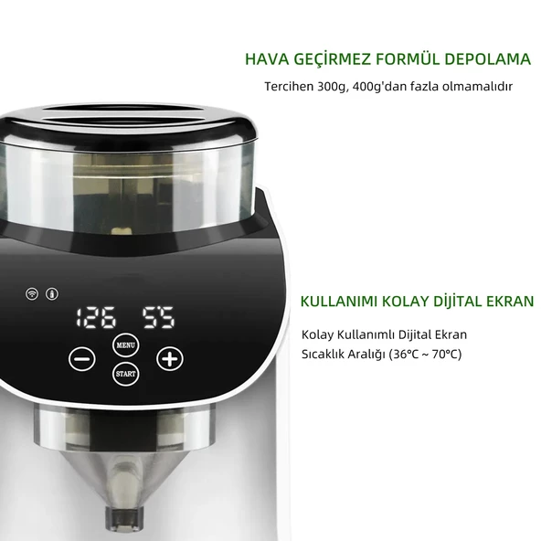 Mioji Baby 10 Pro Formula Pro Advanced Otomatik Bebek Mama Hazırlama Mama Yapma Makinesi 5.5.1 - 7