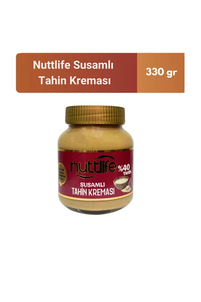 Nuttlife Susamlı Tahin Kreması 330 gr