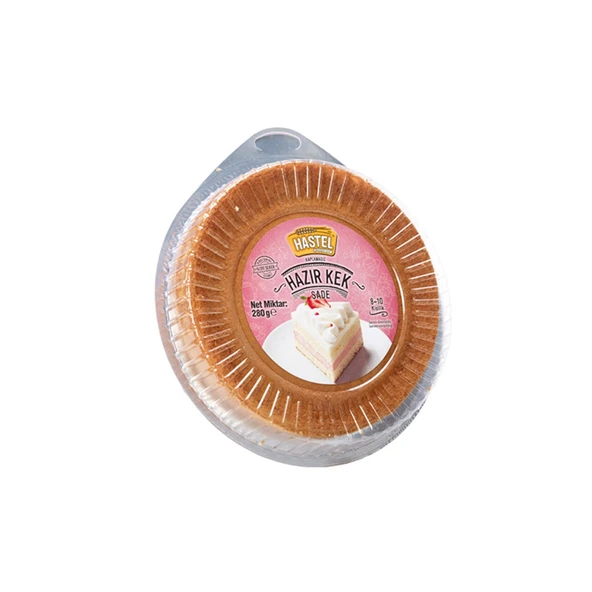 Hastel Pasta Keki Sade 280 gr x 3 Adet - 2