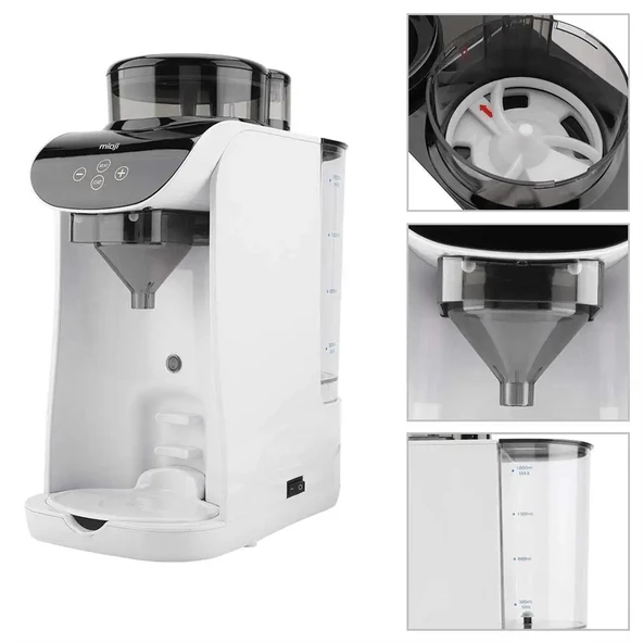 Mioji Baby 10 Pro Formula Pro Advanced Otomatik Bebek Mama Hazırlama Mama Yapma Makinesi 5.5.1 - 6