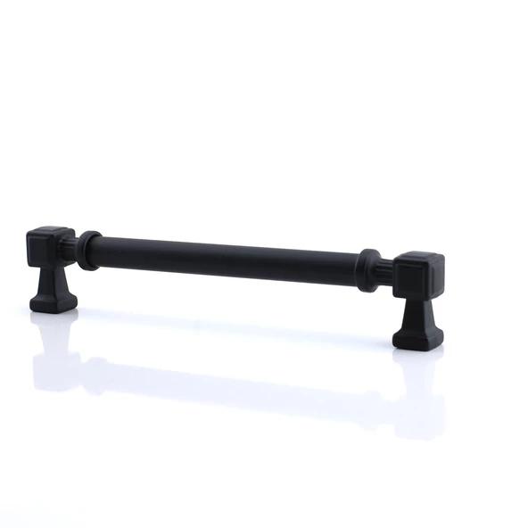 Talas Siyah Renk Metal Kulp 160 mm Mutfak Dolap Çekmece Mobilya Dolabı Kapak Kulpları Kulb 16 cm - 4