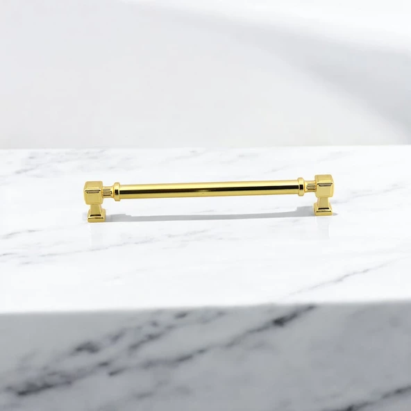 Talas Metal Gold Altın Kulp 160 mm Mobilya Çekmece Mutfak Dolabı Dolap Kulpları Kulb 16 cm - 8