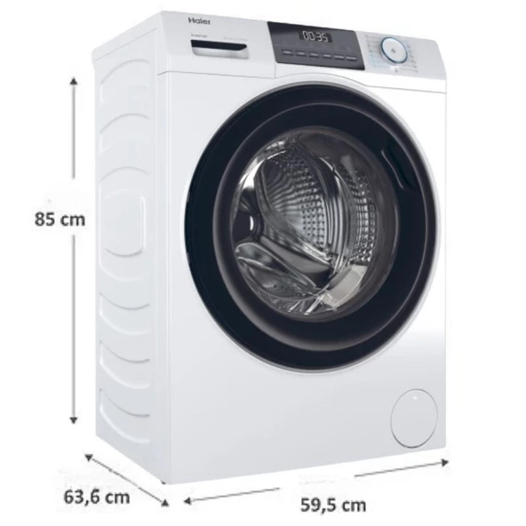 Haier I-Pro Series 1 HW100-BP14929A-S 10 kg 1400 Devir Çamaşır Makinesi - 5