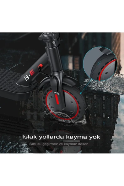 Elektrikli Scooter fren Bisikleti katlanabilir  e-bisiklet scooter Çift Amortisörlü - 7