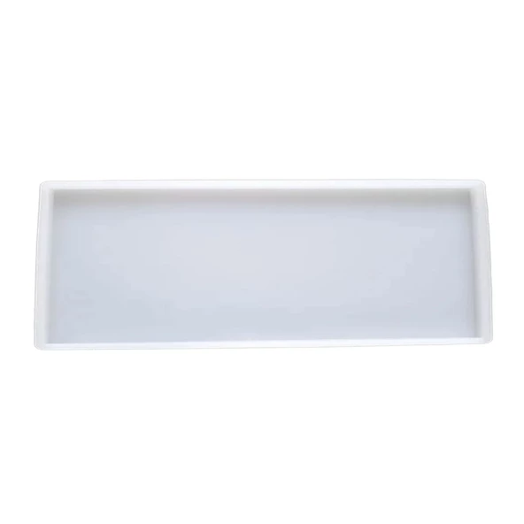 Epoksi Silikon Kalıp Tepsi Kalıbı YERLİ Dikdörtgen 14.5X38 CM
