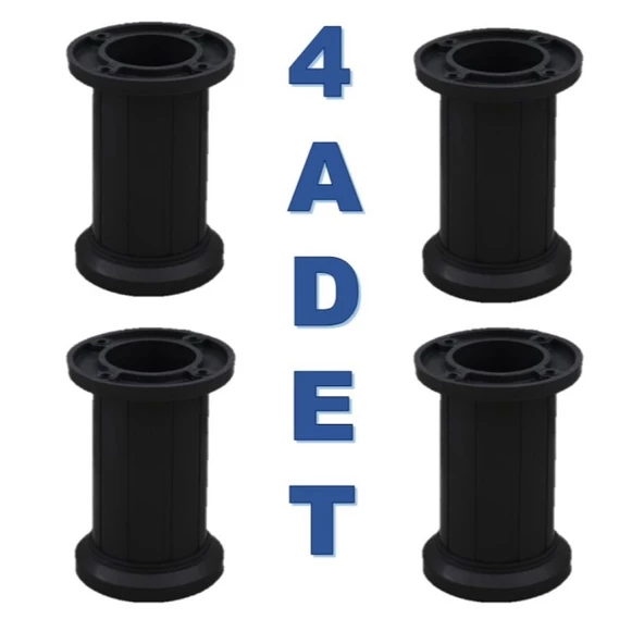 Jumbo Mobilya Ayağı 10 cm - Koltuk, Kanepe, Dolap ve Baza İçin, Ayarlanabilir, 4 Adet - 7