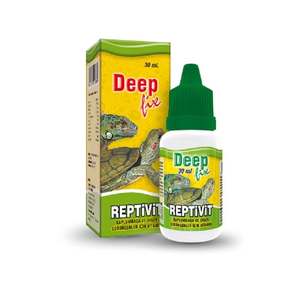 Deep Fix Reptivit Kaplumbağa Vitamini 30 Ml