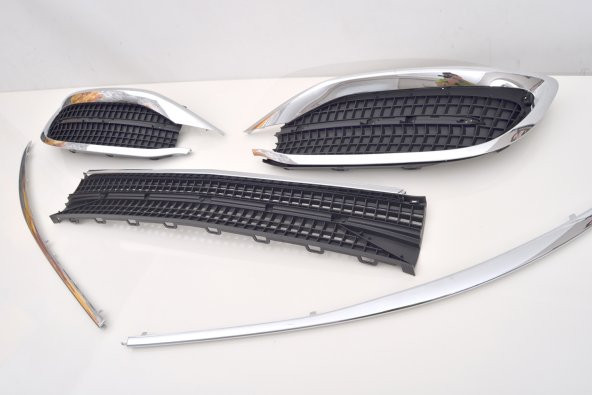 MERCEDES S SERİSİ W222 MAKYAJLI KASA MAYBACH ÖN TAMPON TRİM SETİ - 2