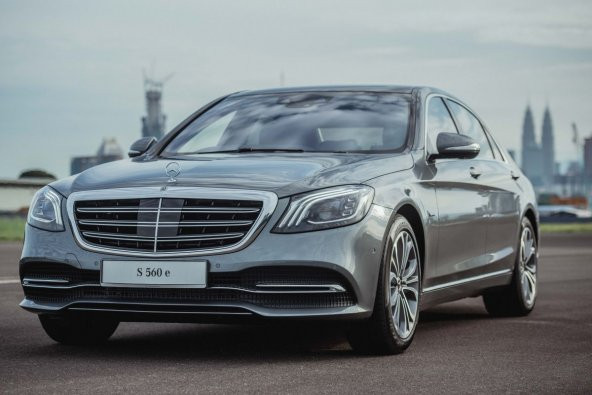 MERCEDES S SERİSİ W222 MAKYAJLI KASA MAYBACH ÖN TAMPON TRİM SETİ - 4