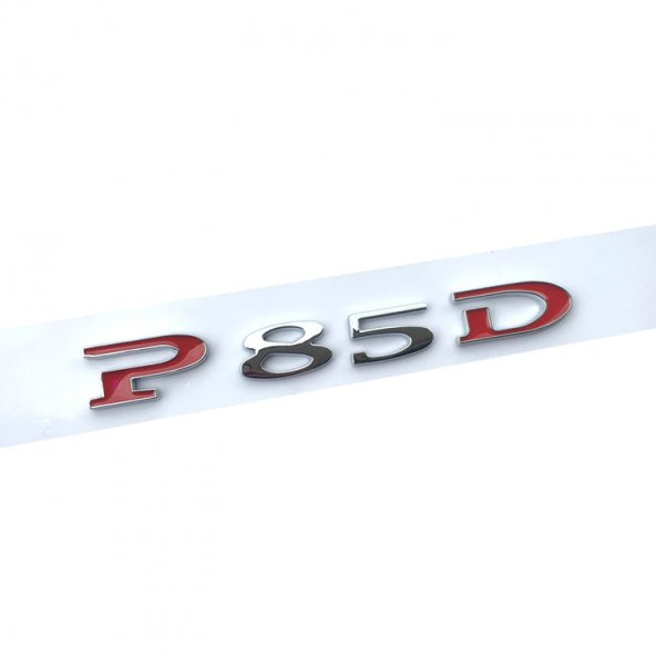 TESLA P85D BAGAJ YAZISI