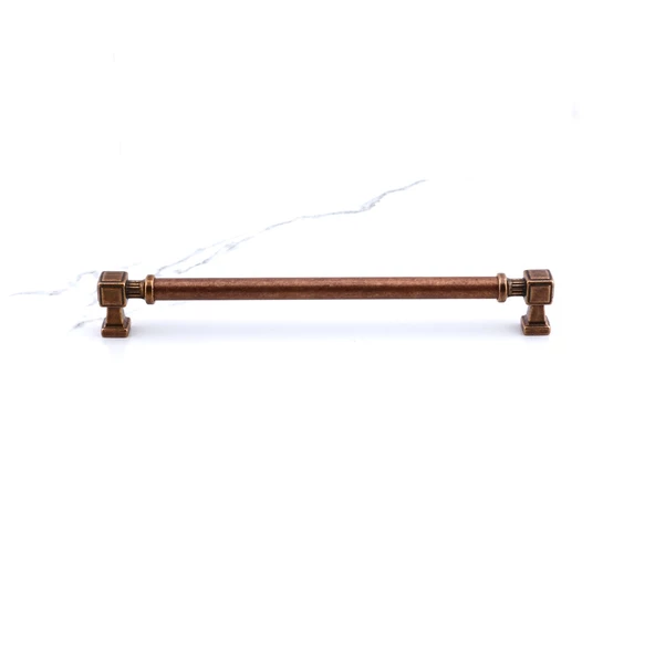 Talas Antik Bakır Metal 224 mm Eskitme Mobilya Mutfak Çekmece Dolap Kulpu Kulbu Kulpları 22.4 cm - 3
