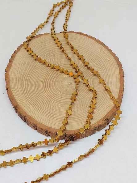 Hematit Taşı Şekilli 2x6mm Dizi (54610) - Resim 3