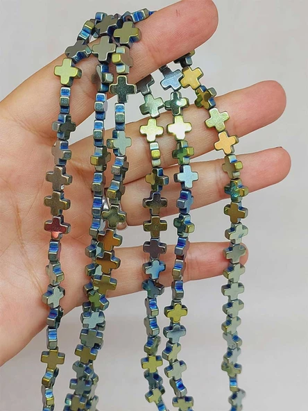 Hematit Taşı Şekilli 3x8mm Dizi (54616) ürün görseli 1