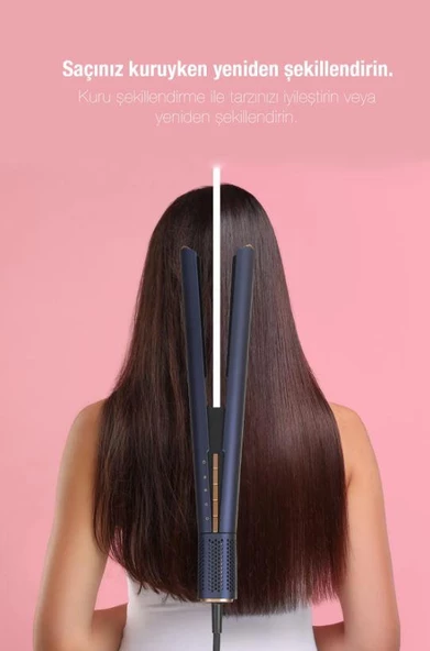 FANTOM Jolie HS 1500 Saç Düzleştirici Mavi - Resim 5