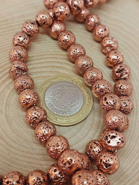 Lav Taşı Otantik Dizi 8mm (54620) - Resim 2