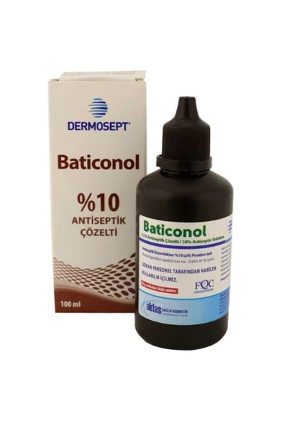 Dermosept Baticonol Antiseptik Çözelti 100 ml