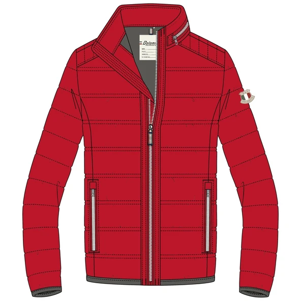 Dolomite Badia 2 Erkek Mont-KIRMIZI ürün görseli