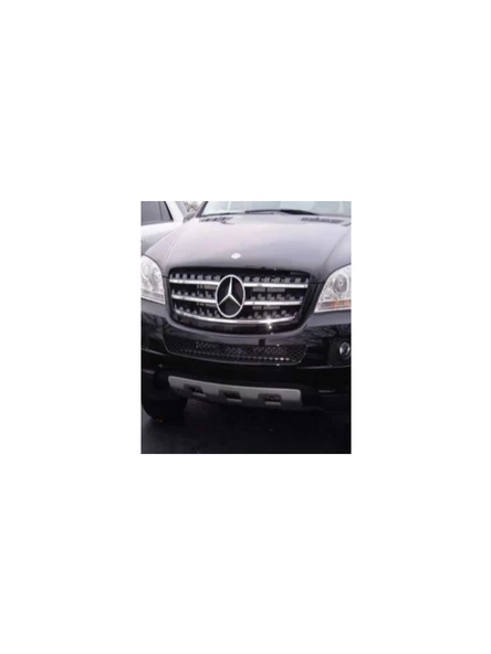 Mercedes ML W164 Krom Renk Paslanmaz Çelik Ön Panjur 2011-2016 5 Parça