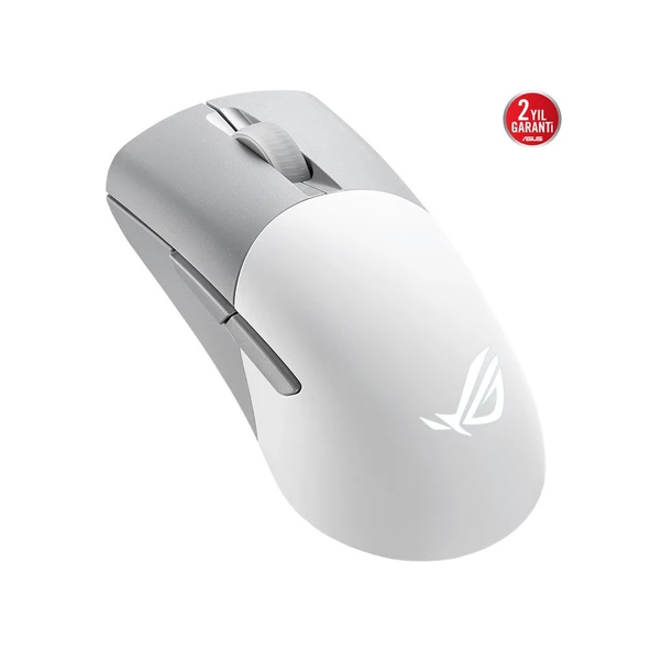 ASUS ROG KERIS WIRELESS AIMPOINT 2.4GHz BLUETOOTH 36000DPI Kablosuz Beyaz Gaming Mouse - 7