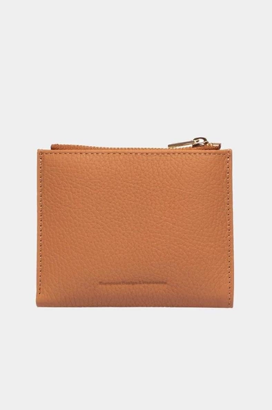 Grande Hakiki Deri Kadın Cüzdan Camel 2805 - 6