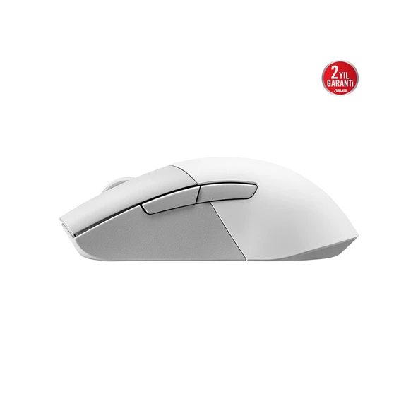 ASUS ROG KERIS WIRELESS AIMPOINT 2.4GHz BLUETOOTH 36000DPI Kablosuz Beyaz Gaming Mouse - 6