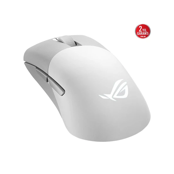ASUS ROG KERIS WIRELESS AIMPOINT 2.4GHz BLUETOOTH 36000DPI Kablosuz Beyaz Gaming Mouse - 8