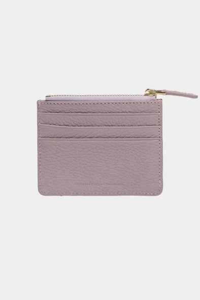 Grande Hakiki Deri Unisex Cüzdan Lila 820 - Resim 3