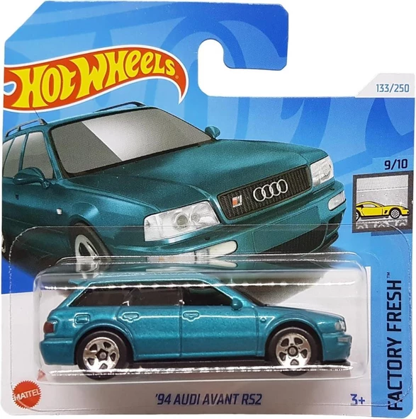 Hot Wheels 94 Audi Avant RS2 9/10 133/250 Model Araba