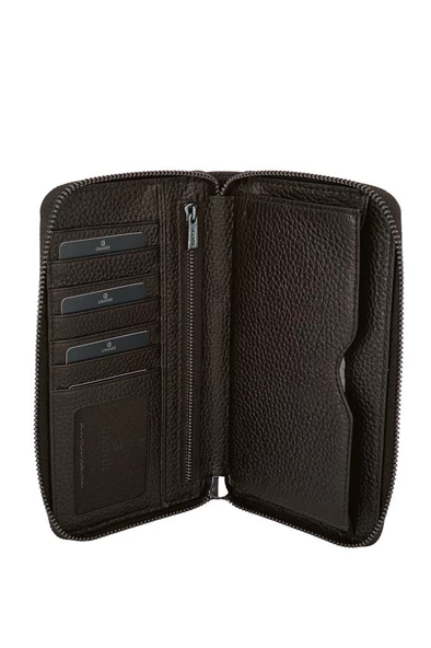 Grande Unisex Hakiki Deri El Portföy Çanta Kahve 2799 - 3