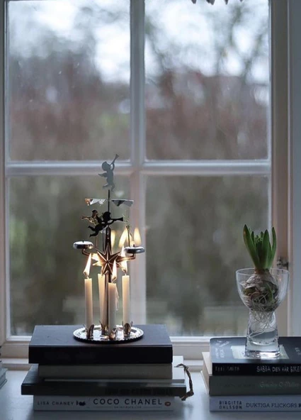 The Mia Angel Metal Mumluk Gümüş - Resim 5