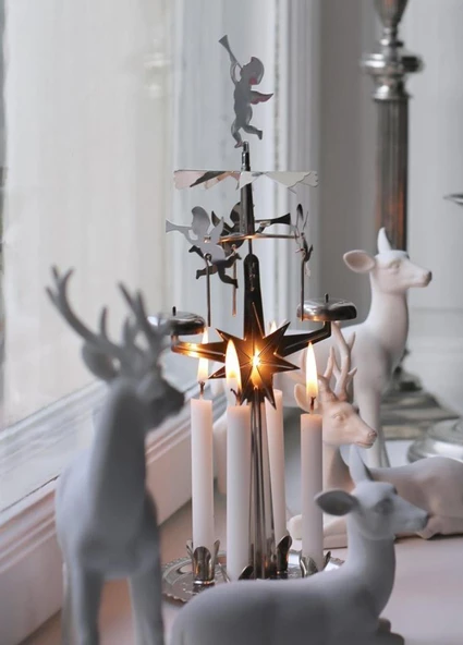 The Mia Angel Metal Mumluk Gümüş - Resim 2